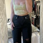 ZARA  Crop Top Pink and Green Photo 0
