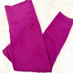 Athleta Salutation 7/8 Tight in PowerVita Leggings Purple Size Medium Photo 0