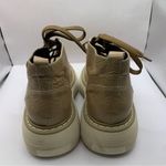 Lori’s MA’91 Women's taupe Leather Made In Italy Lace Up ankle boots 36 US 5.5 Photo 4