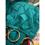 Vince Camuto  Ring-Detail Plunge One-Piece Swimsuit Size US 10 Photo 6