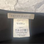 Sarah Pacini Boat Neck Knee Length Long Sleeve Black Dress Size L Photo 5