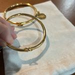Kate Spade Gold and Blue Bangle Bracelet Set Photo 2