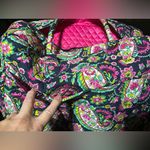 Vera Bradley NWOT blue paisley weekender tote bag Photo 15