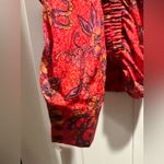 Free People I Got You Printed Top In Ruby Combo $98 MSRP Photo 5
