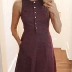 Gal Meets Glam Collection Meg Mini Dot Sleeveless Fit & Flare Dress Sz. 4 Photo 0