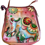 Anuschka  Elephant Crossbody Photo 0