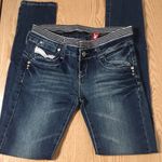 Playboy Womens Vintage Stretchy Skinny Jeans with Rhinestones Size 3/4 (25) Photo 0