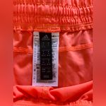 Adidas  Orange Pink Athletic Shorts Lightweight Elastic Waist activewear running Photo 2