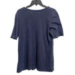 Urban Outfitters NWT  Marin Navy Blue cut out V neck tee Photo 1