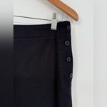 J.Crew  Women's Wool Cashmere Side Button Bootcut Size 8 High Rise Trouser Pant Photo 3