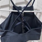 Nike  Women's Dri-FIT Indy Rainbow Ladder Sports Bra Black‎ XS NWOT Photo 1