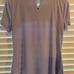 Calvin Klein Soft Blue Pleated Top Photo 6