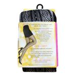 Spanx Star Power Center-Stage Double Diamond Stripe Shaping Tights Black Size C Photo 6