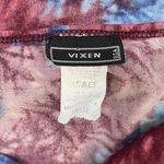 Vixen Vintage Early 2000's Fairy Grunge Purple Blue Tie Dye Crop Halter Top L Size L Photo 5