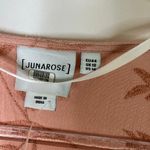 JunaRose | Dusty Pink Crepe Embroidered Open Front Cardigan 1/2 Sleeve Womens 14 Photo 1