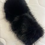 Black Faux Fur Headband Photo 4