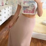 NA-KD Pink Midi Skirt Photo 1
