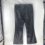 Gap  70s flare high rise faux leather pants street wear date night concert Photo 6