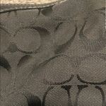 Coach Vintage Black and Dark Gray Hobo Shoulder Bag YTK Photo 3