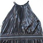 Bailey44 NWT Bailey 44 Madison in Gunmetal Black Metallic Pleated Dress 8 $268 Photo 6