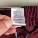 FIGS Burgundy Yola Skinny Scrub Pants Pull-On Cargo Pockets Women's Petite XS Photo 5