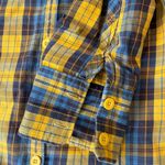 Superdry  Yellow Plaid Lumberjack Shirt - Medium Mens Slim Fit Photo 4