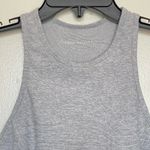 Outdoor Voices Womens Size Small Gray Athletic Crop Top Racerback Sports Bra Photo 2