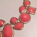 Forever 21 5 FOR $25 Pink and gold statement necklace. Photo 3