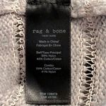 Rag and Bone Penn Sweater Gray Open Knit Varied Stitching Women’s XXS Nylon Cotton Photo 9