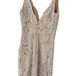 Dave and Johnny Lace Mini Dress Sleeveless V Neck Cocktail Party Dress Photo 2