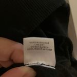 Evereve Kat Faux Leather Crewneck Sweatshirt Photo 3