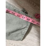 ZARA  Basic Green Baggy Paper Bag Pleated Bow-Tie Leg Cotton Pants Women Sz4/W28 Photo 9