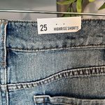 William Rast  High Rise Denim Jean Shorts Cutoffs Button Fly Women 25 Dual Upbeat Photo 9