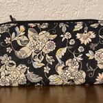 Vera Bradley  Holland Garden Floral Print Black and Cream Floral Wallet Photo 0