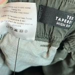 Veronica Beard  Tedi Paperbag Pants Green Women’s Size 25 High Rise Cropped Twill Photo 3