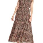 BB Dakota by Steve Madden Floral Tiered Midi Dress Small Boho Fall Photo 8