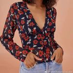 Finders Keepers  Maya Top Navy Floral Photo 0