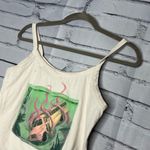 Melanie Martinez Trilogy Tour Crop Top M Spaghetti Strap CryBaby Tentacle Grunge White Size M Photo 6