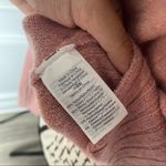 Madewell pink super soft turtleneck inland sweater Photo 5