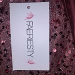 Faeriesty mauve sparkly jumpsuit Photo 3