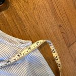 Haven Well Within linen blend pinstripe blue sleep dress coverup small Photo 8