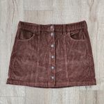 American Eagle Outfitters Corduroy Skirt 12R Photo 2