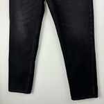 Boyish Jeans The Tommy Straight Leg Sz 25 Black Stone Wash Button Fly Crop Photo 8