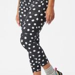 Outdoor Voices  TechSweat 3/4 Leggings Polka Dot Black White Size XS Photo 0