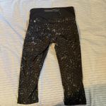 Lululemon Athletica Pedal Pace Crop Black star crushed coal Crop Pant Photo 1