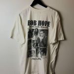 Vintage Y2K Bob Hope Thanks For The Memories T Shirt White XL Extra Large Solid Photo 13