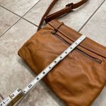 Wanderers Travel Co. The Marseilles Crossbody Leather Bag Clutch Tan Pre owned Photo 4