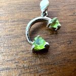 Peora Peridot Sterling Silver Necklace Pendant Green Photo 3