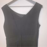White House | Black Market Asymmetrical Top Black Sleeveless Dress Size 14 Photo 5