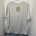 Simply Southern  T-Shirt Women Kind Butterfly Flowers Medium Large Gray Oversized Photo 4